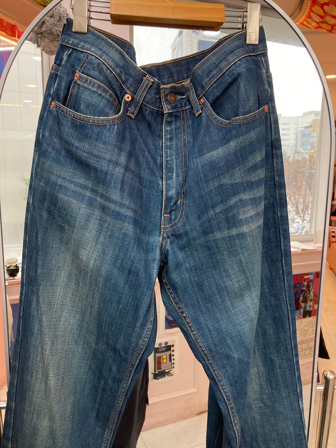 리바이스 LEVIS 데님 일자 팬츠 상품이미지2