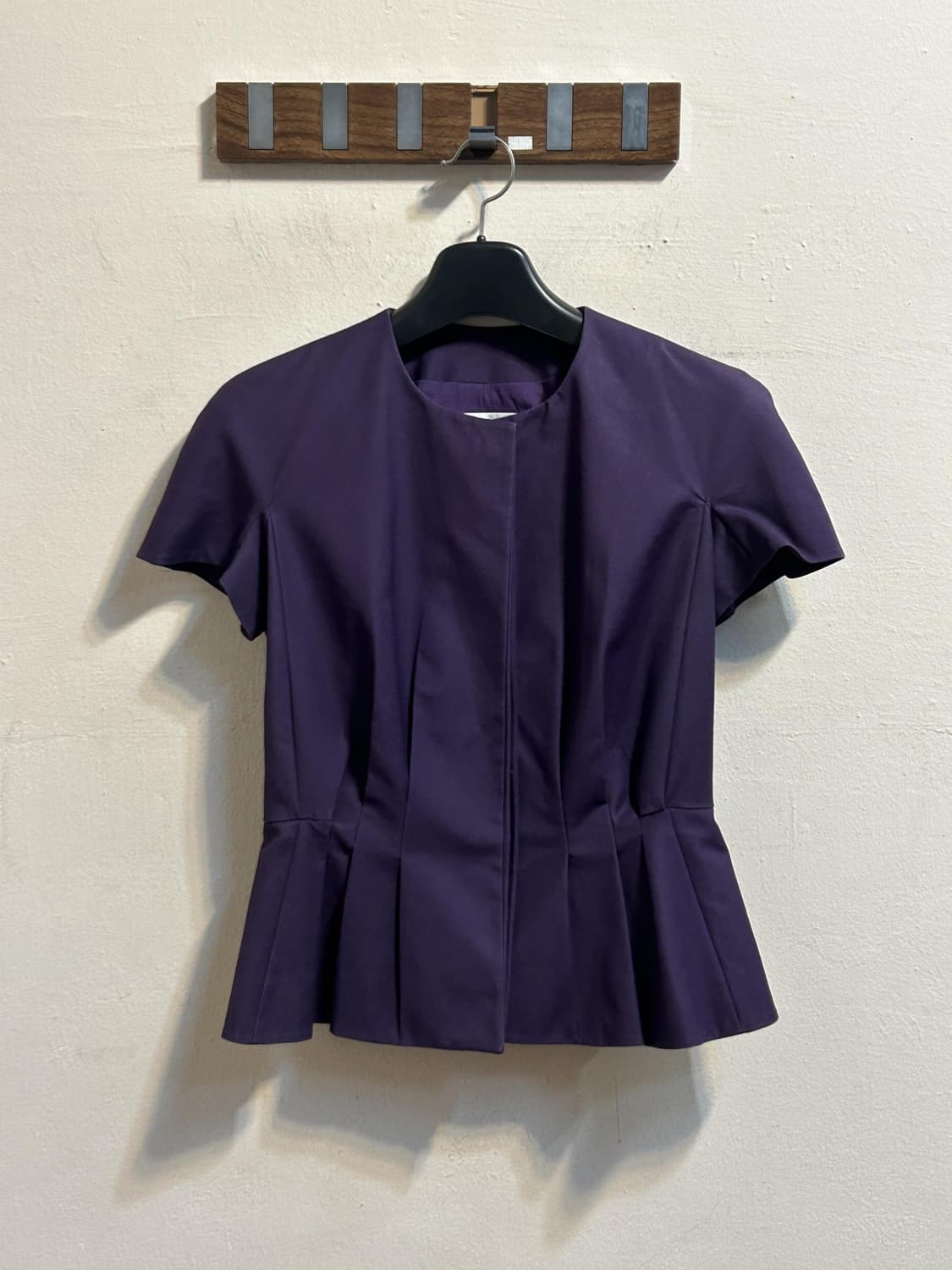 크리스찬 디올 코튼 페플럼 셔츠 자켓 상품이미지1