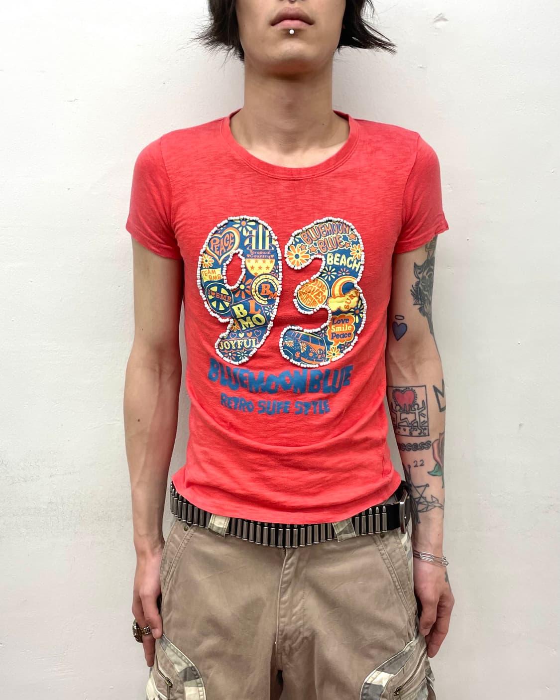 Blue Moon 93 Pink T-shirt  상품이미지1