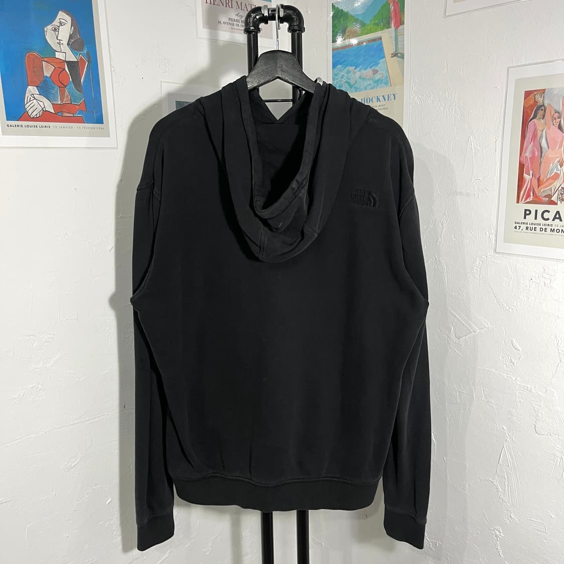 노스페이스 자수로고 후드티 상품이미지2