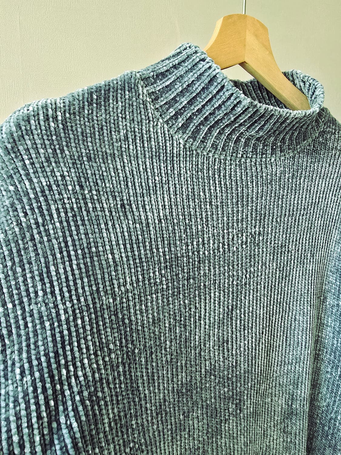 Urban Research ITEMS 틸 벨벳 골지 니트 (Free) 상품이미지3