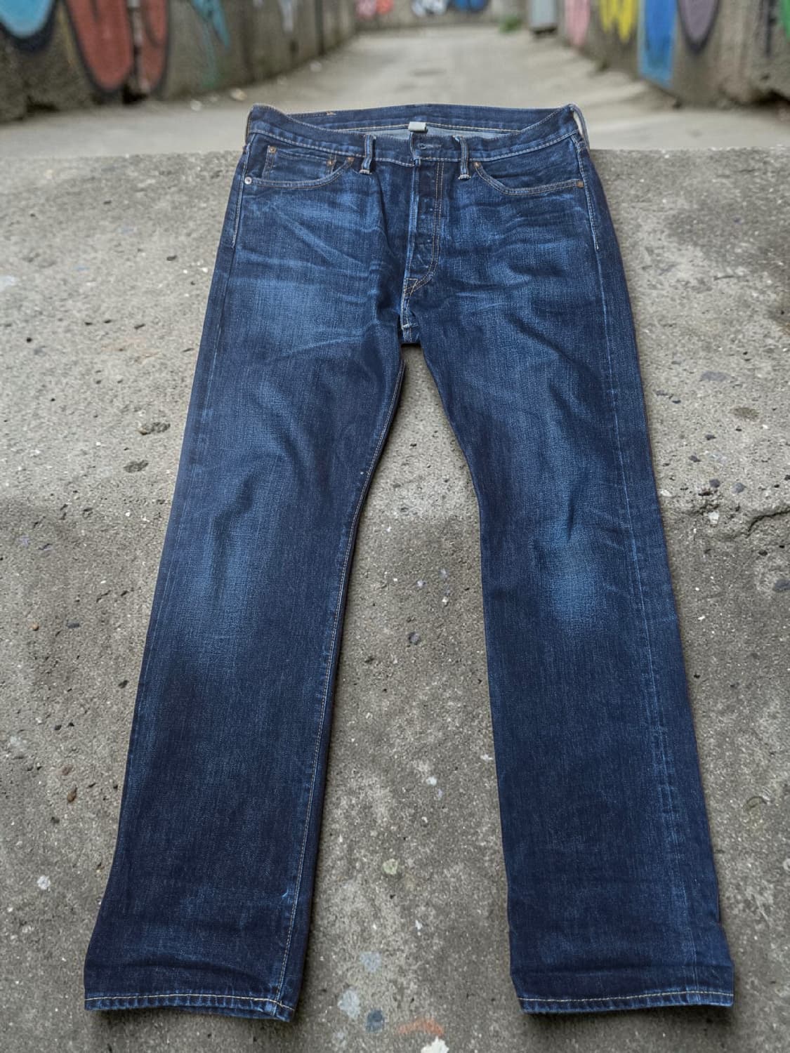 RRL 더블알엘 Made in USA 셀비지 데님 34x32 상품이미지1