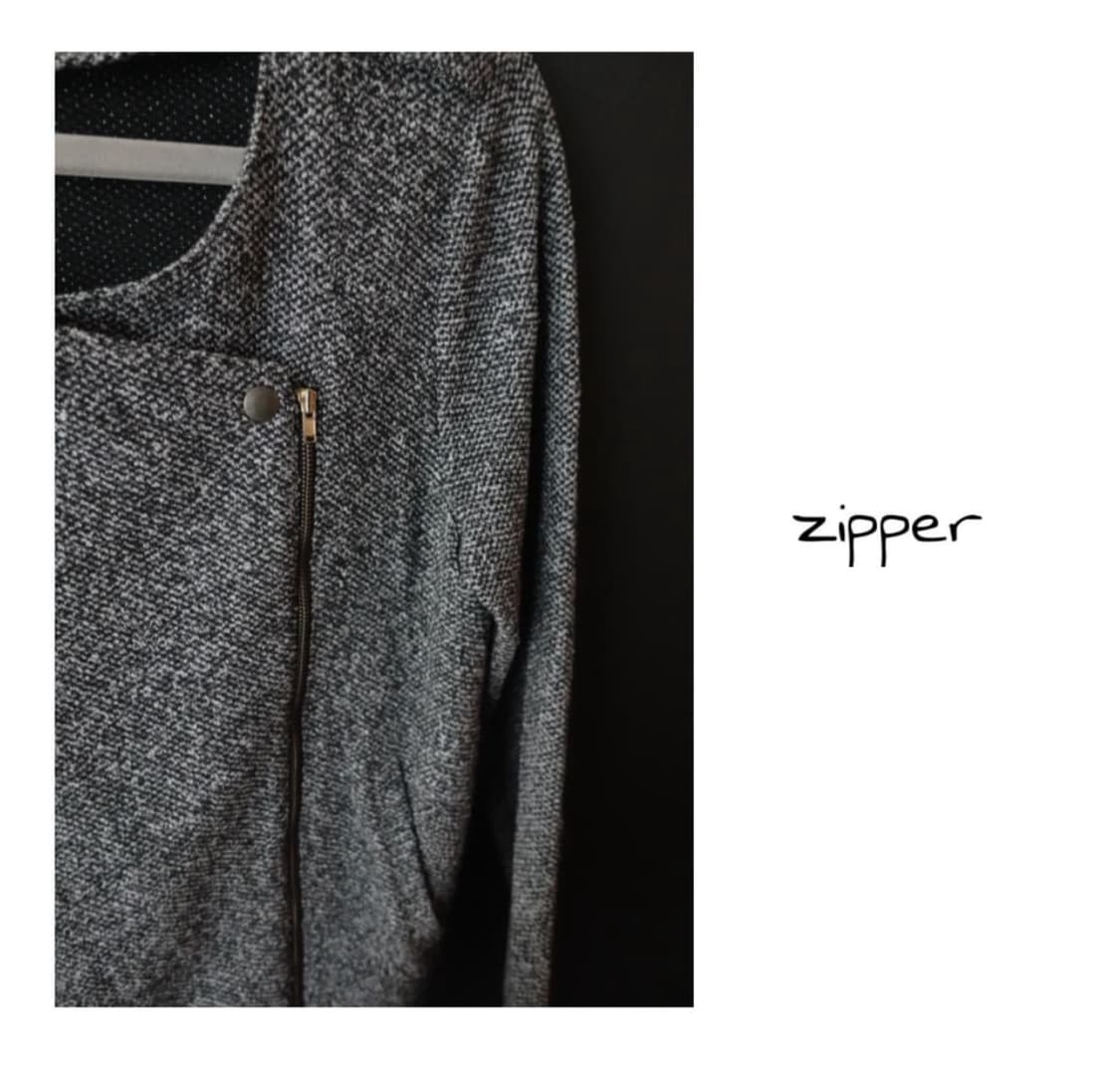 일본빈티지 갸루 니트 라이더 자켓 오네갸루 히메갸루 갸루깔 빈티지 상품이미지6