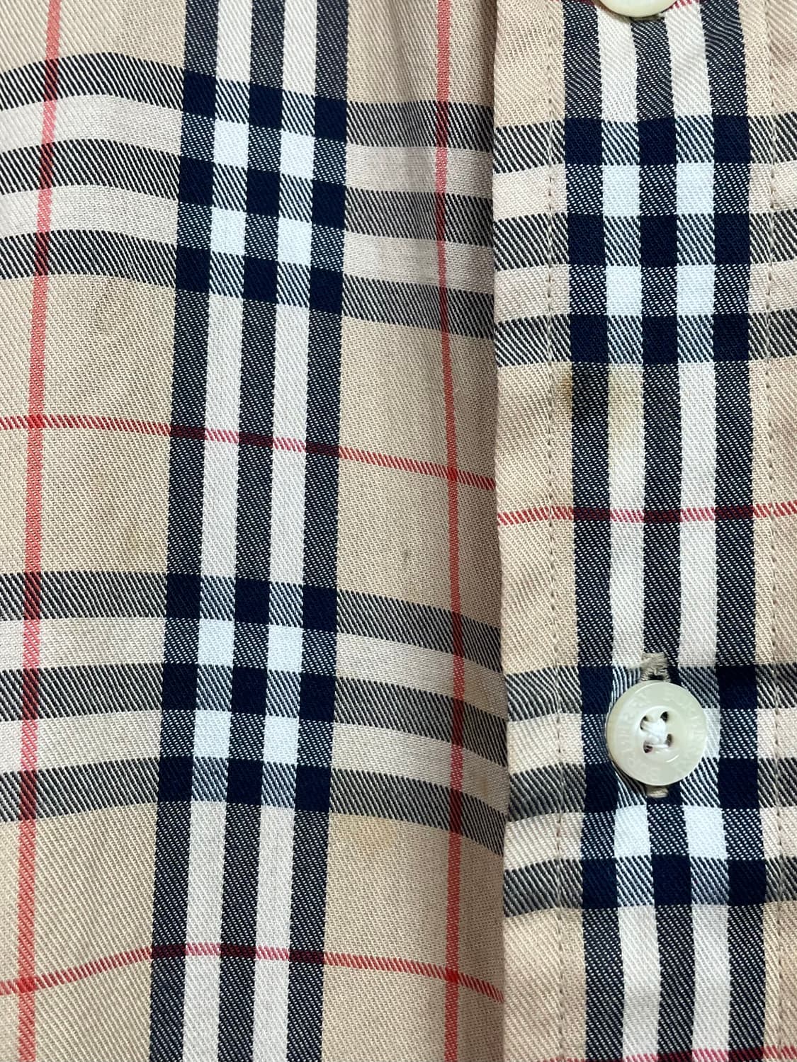 버버리 노바체크 셔츠 (on.182) 상품이미지4