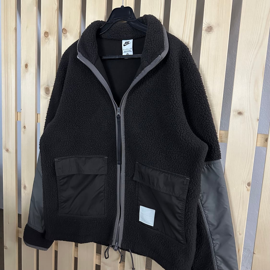 (M) 나이키 딥브라운 후리스 플리스 자켓 상품이미지2