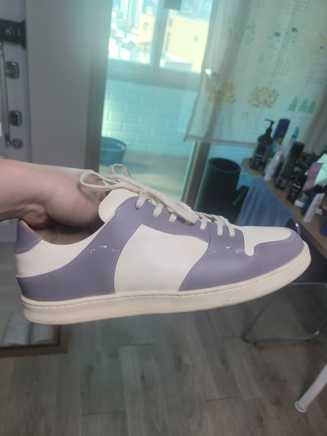 그라더스 블루처09 그레이 44사이즈 팝니다. 상품이미지2