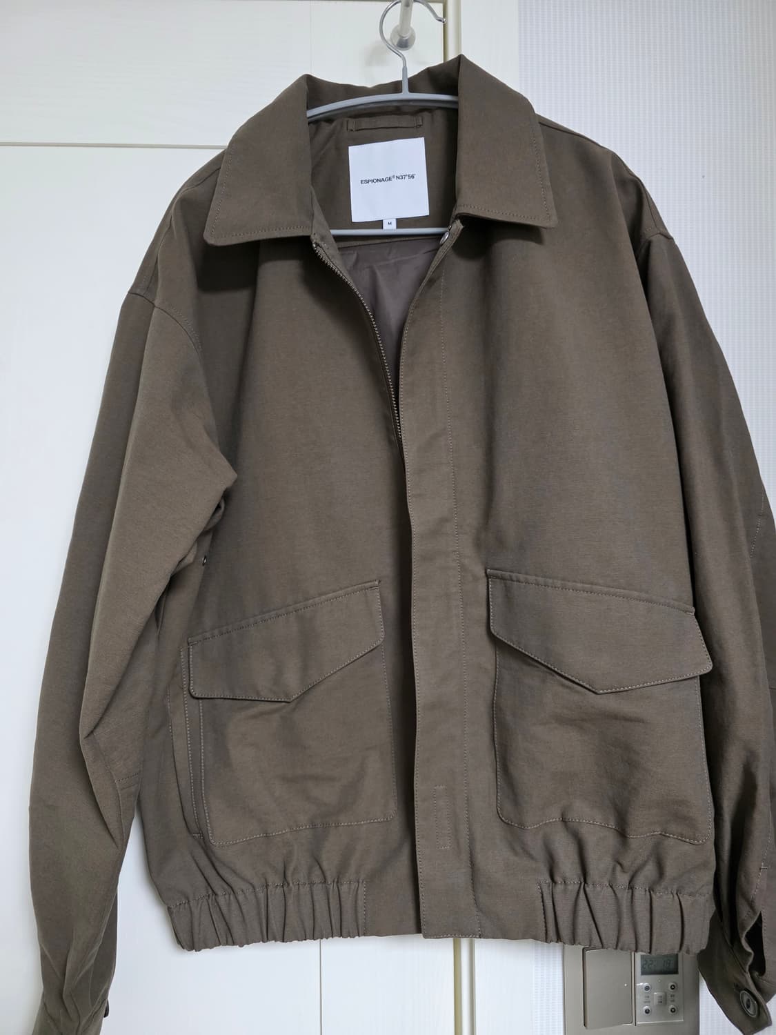 에스피오나지 flight bomber jacket dark mocha m 상품이미지1