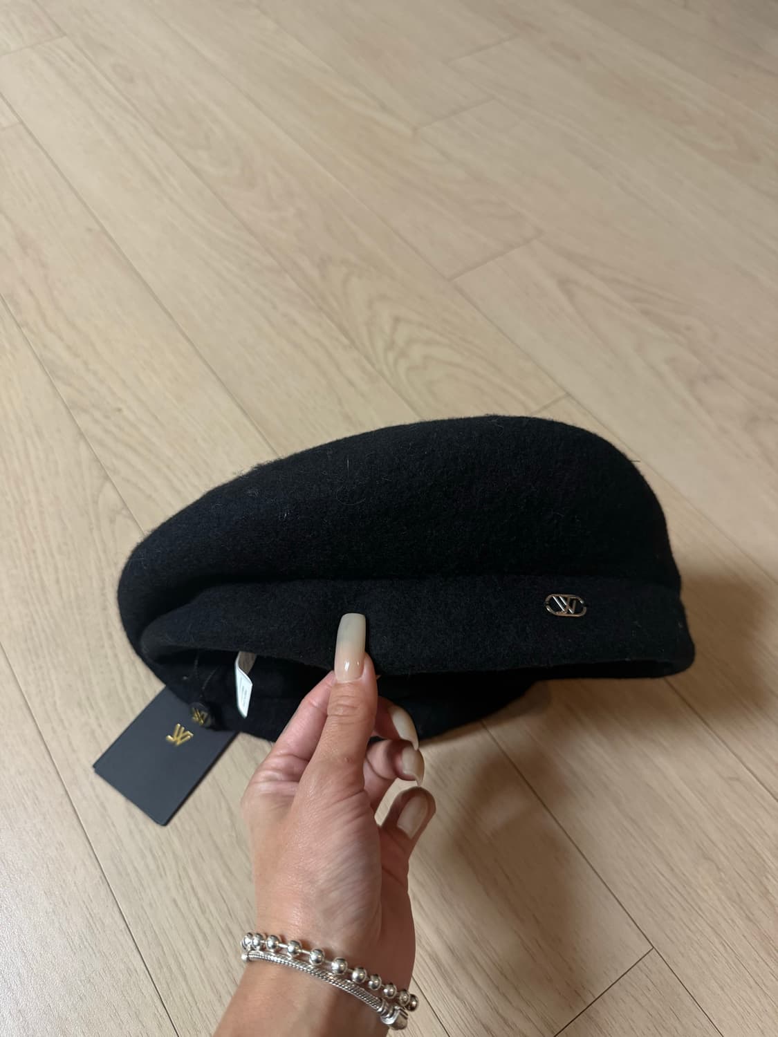 화이트 샌즈 베레모 블랙 상품이미지3