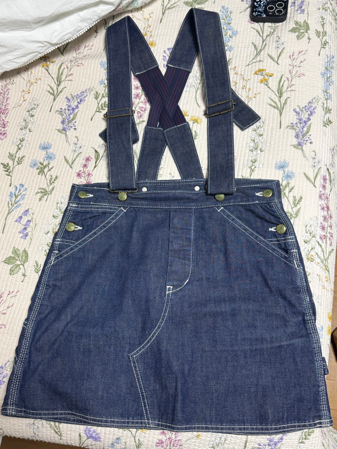 beams boy 오버롤 스커트 상품이미지1