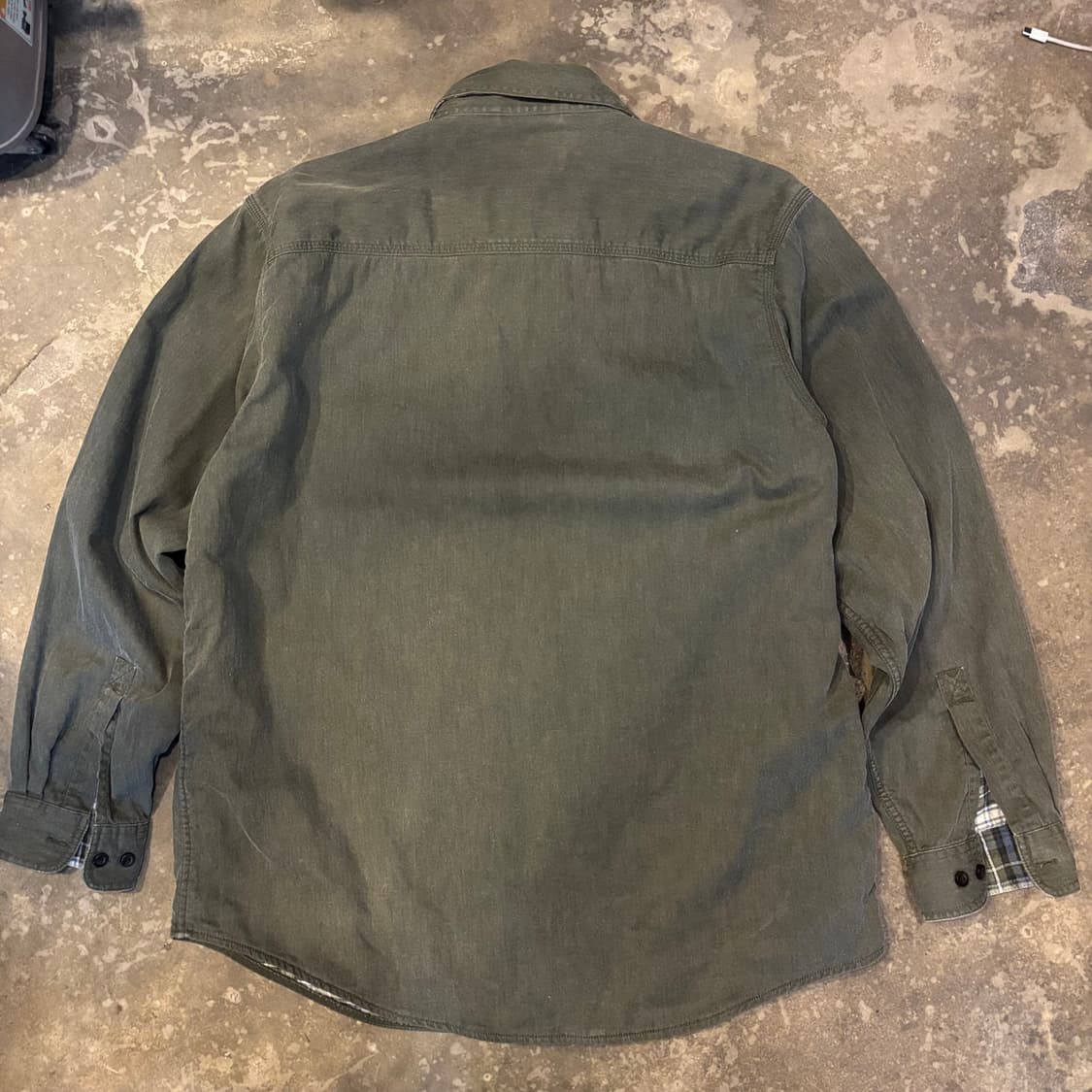 엘엘빈 플란넬 라인드 캔버스 셔츠 상품이미지2