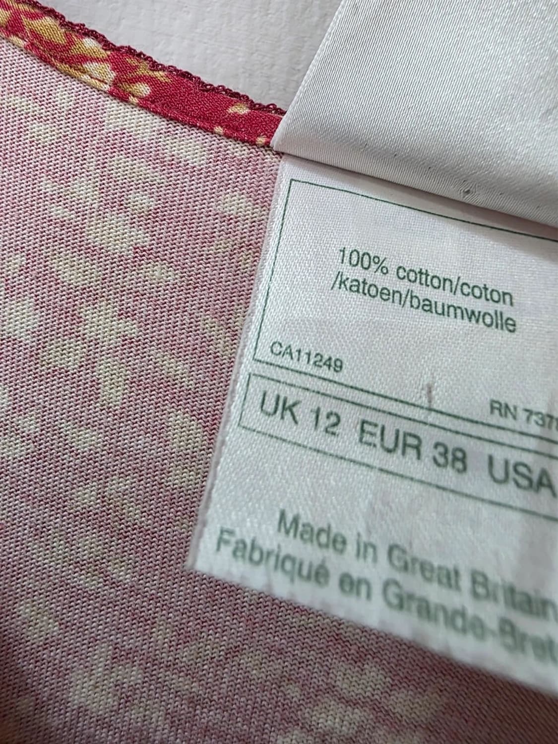 로라애슐리 오리지널Made in Great Britain코튼플라워 원피스 상품이미지3