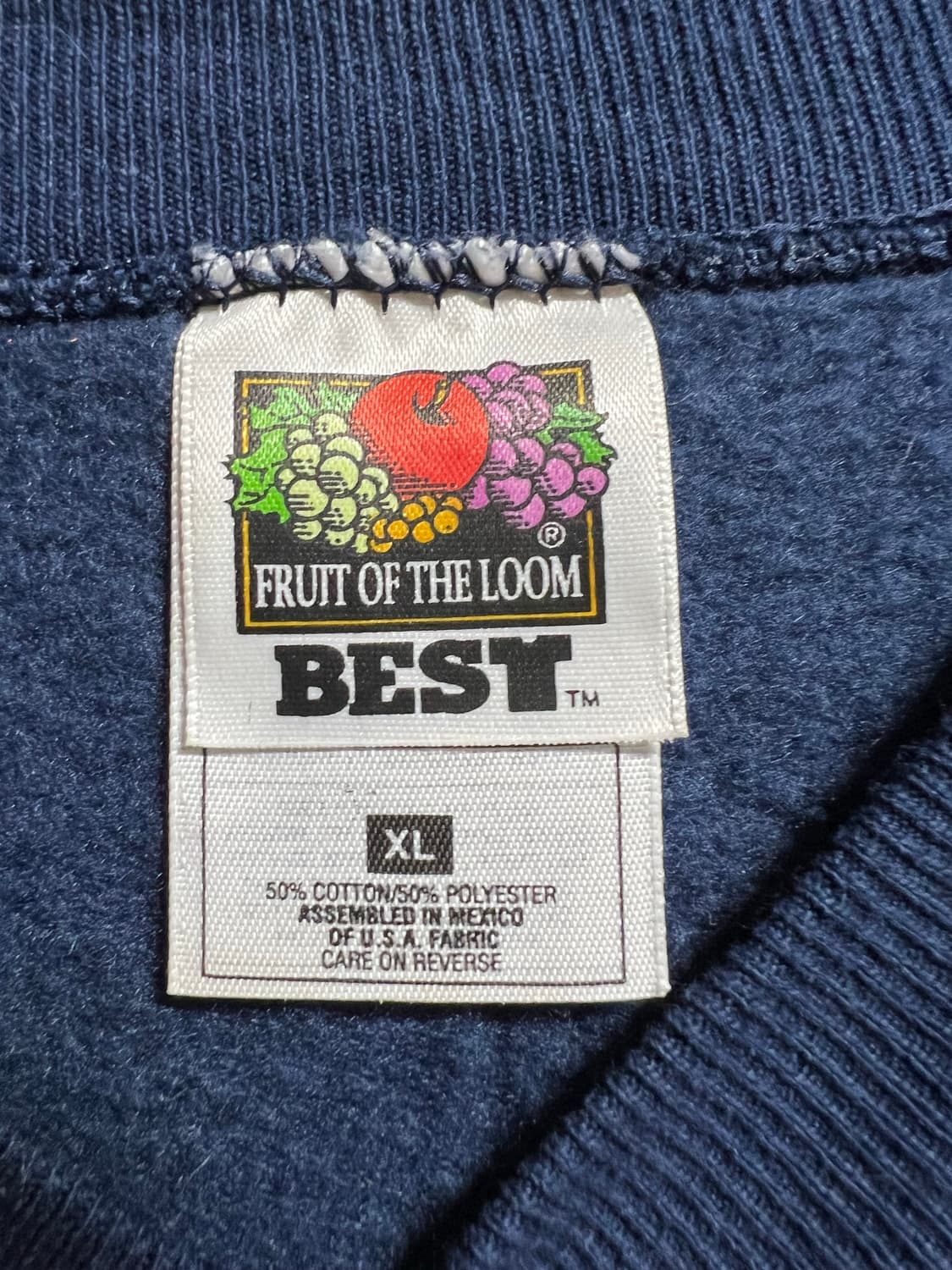 빈티지 프룻오브더룸 프린팅 맨투맨 상품이미지3