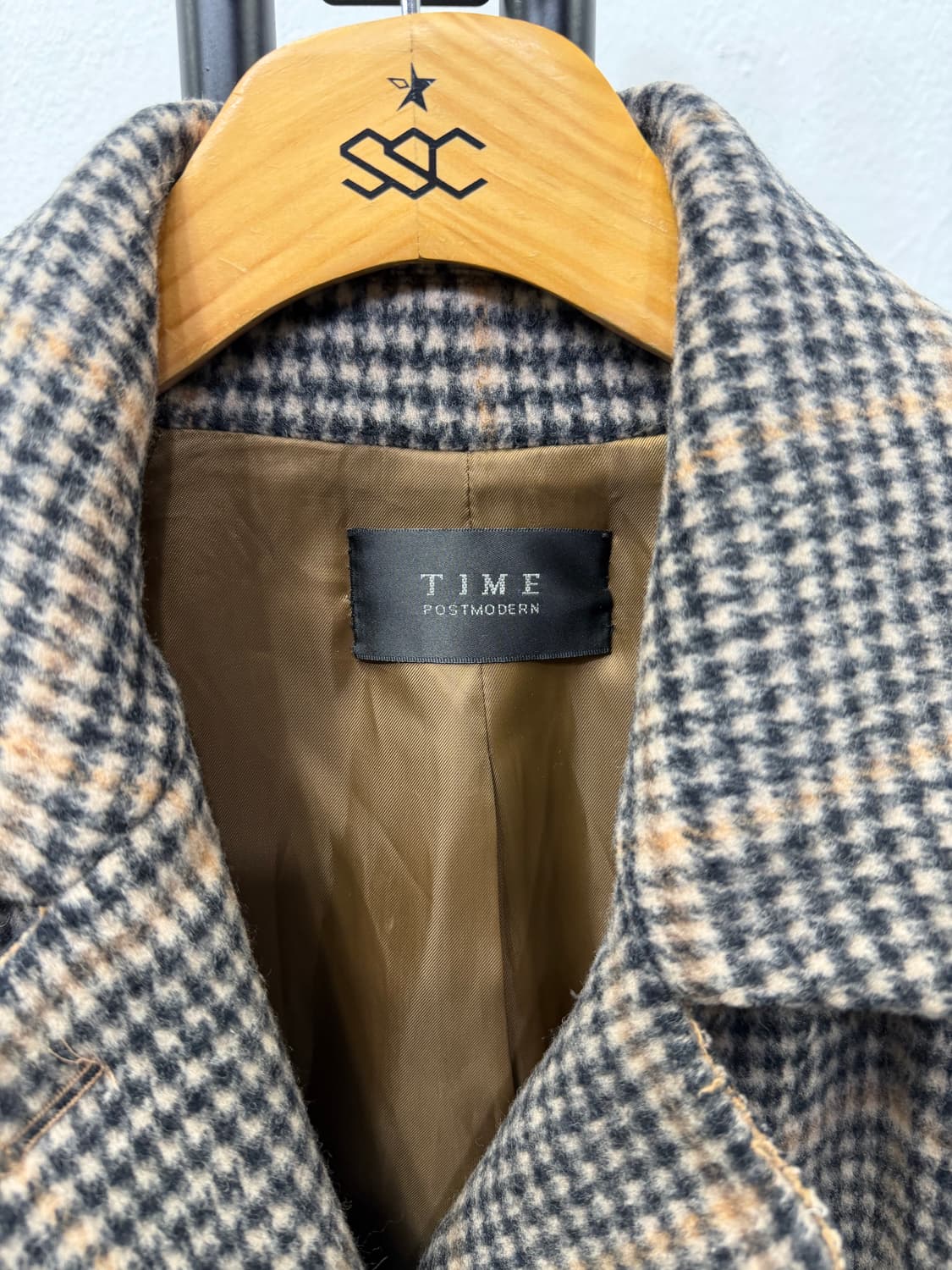 정품) TIME 타임 한섬 여성 체크무늬 자켓 56 상품이미지6