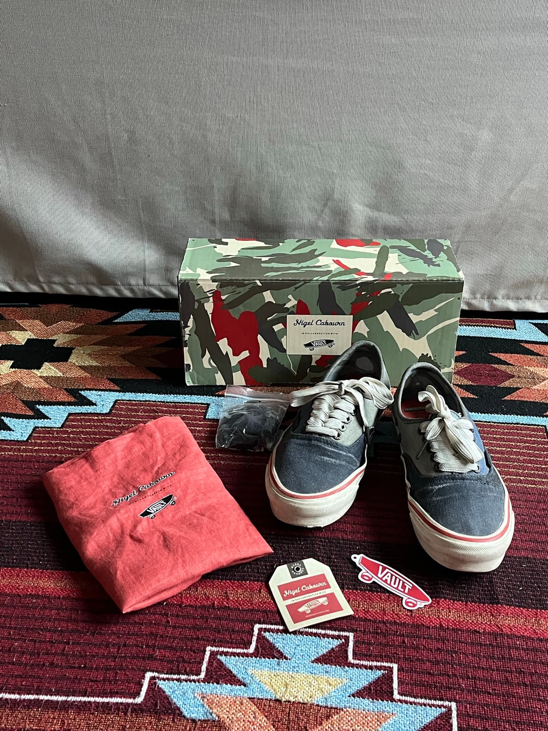 나이젤카본 반스볼트 크레이지 네이비 믹스 NIGEL CABOURN VAN 상품이미지2