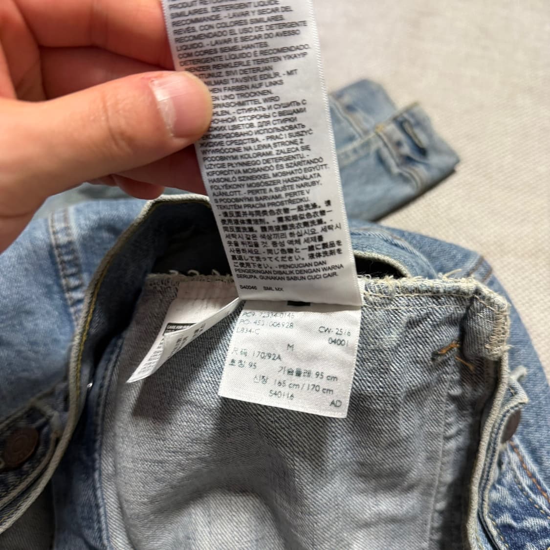 리바이스 데님 트러커 자켓 상품이미지5