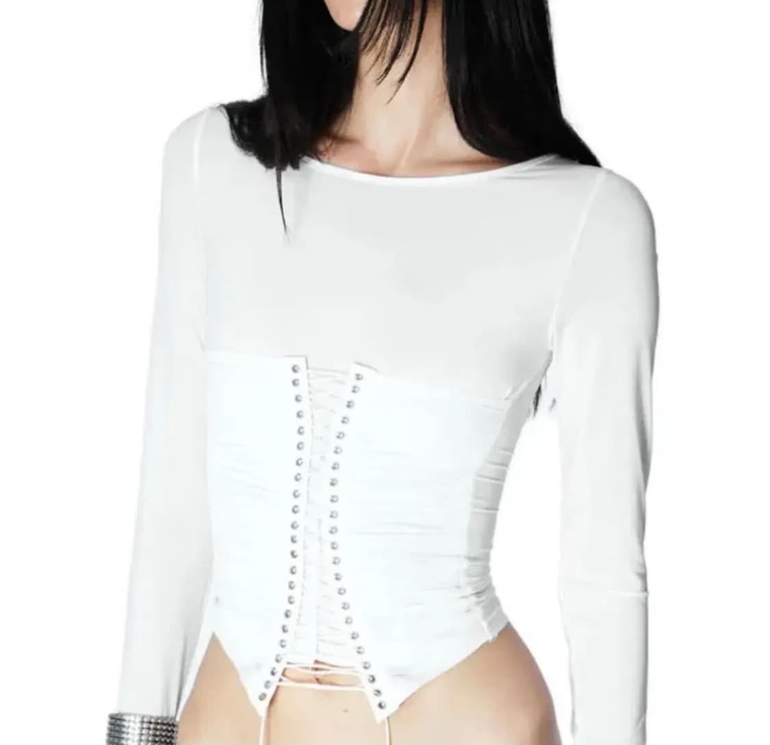 2000아카이브스 코르셋 탑 2사이즈 상품이미지1