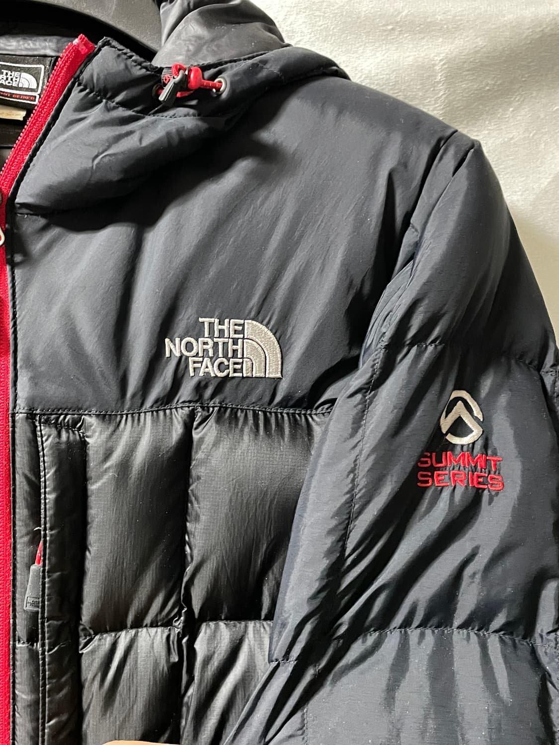 M) 노스페이스 써밋 구스다운 블랙 패딩 상품이미지4