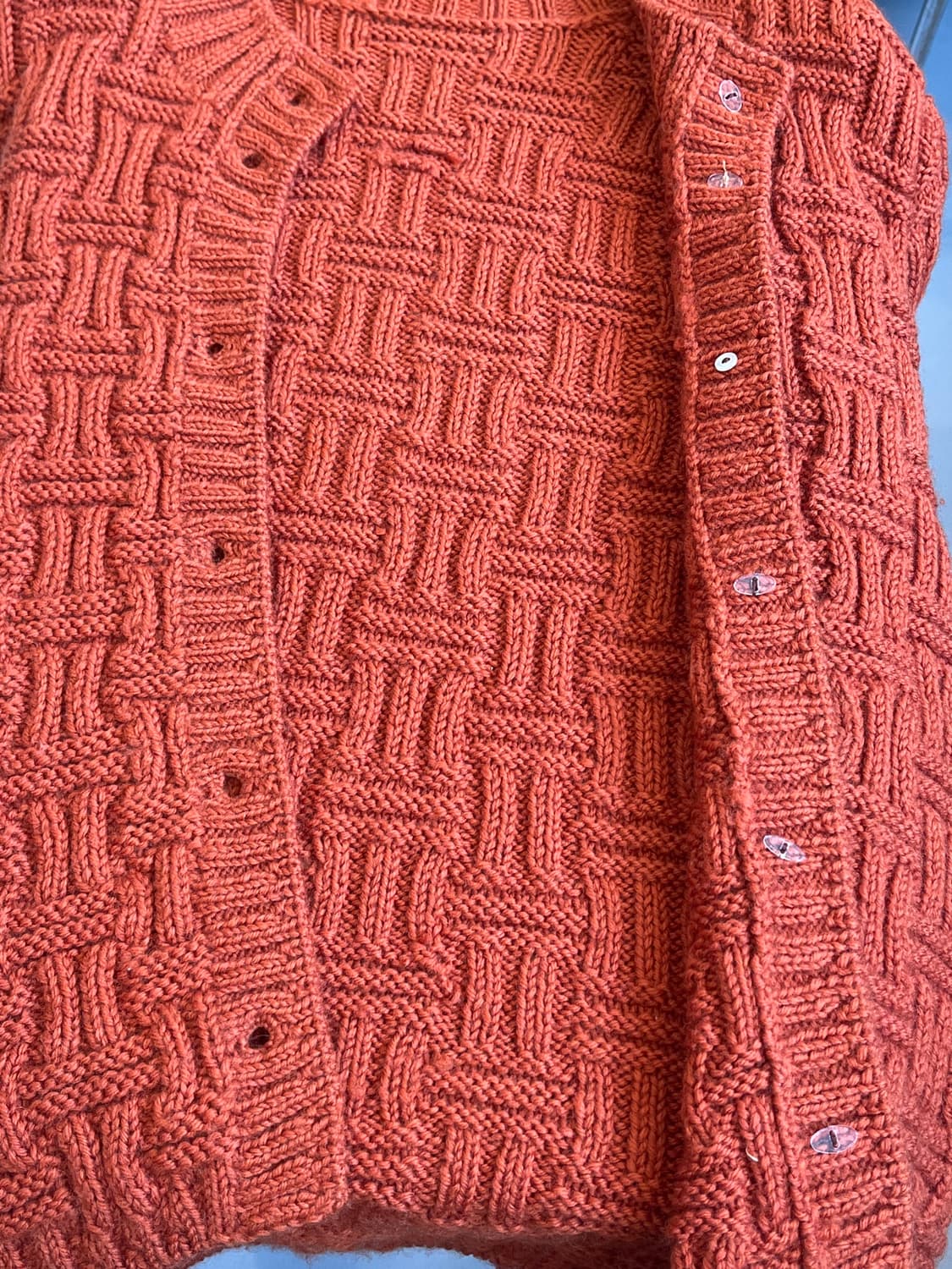 Vintage 70s 니트 가디건 상품이미지3