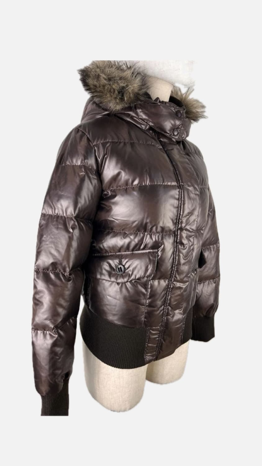 Y2k 00s 프리미엄 n2b 숏 덕다운 퍼 패딩 상품이미지1