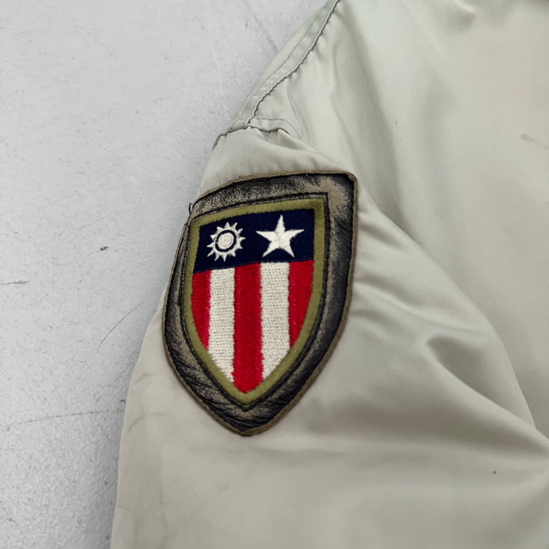 알파인더스트리 90s 레더카라 CWU-45P 항공 자켓 상품이미지4