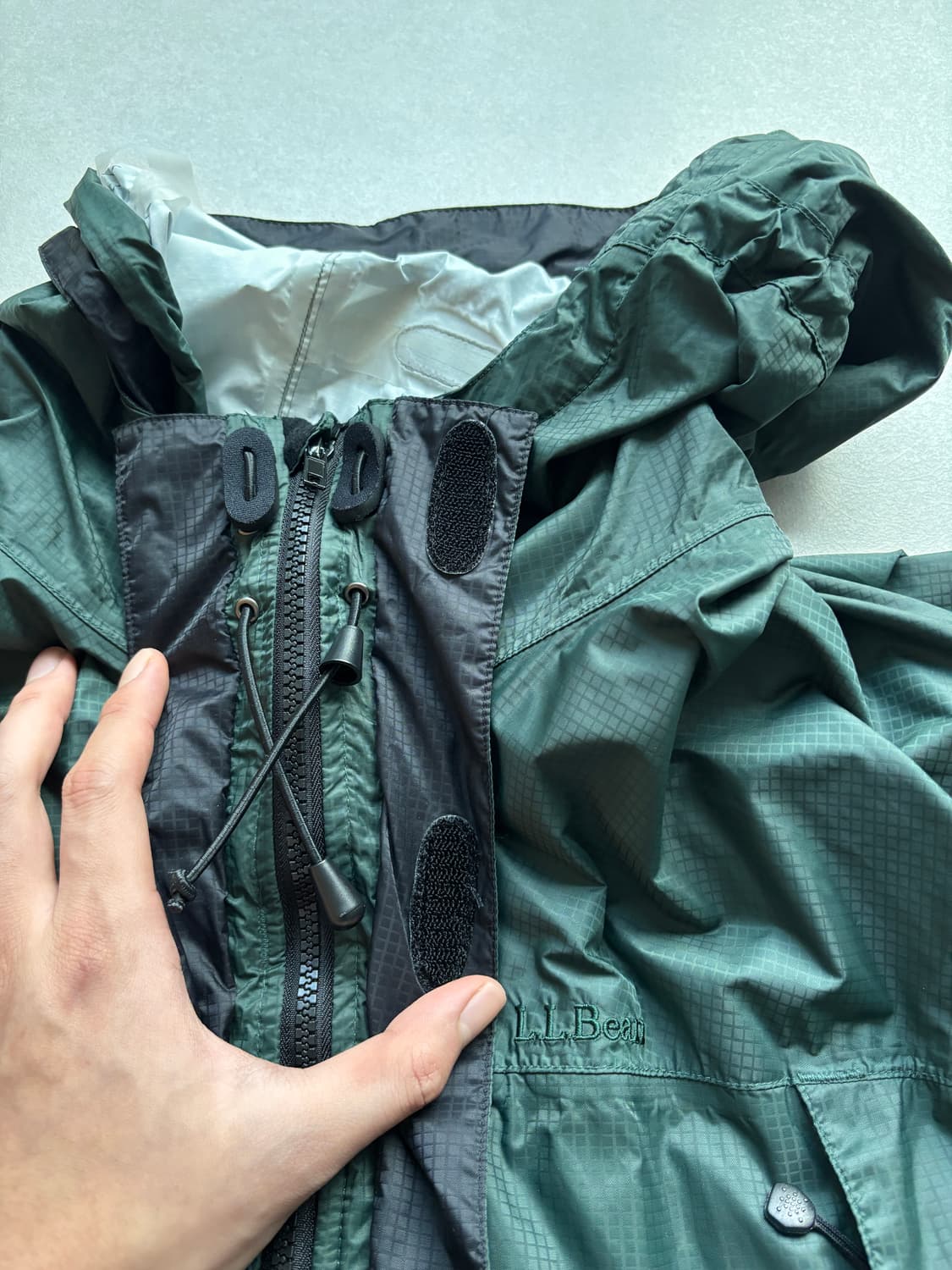 L.L.Bean 클래식 아웃도어 셸 - 딥 포리스트 그린 (L) 상품이미지4