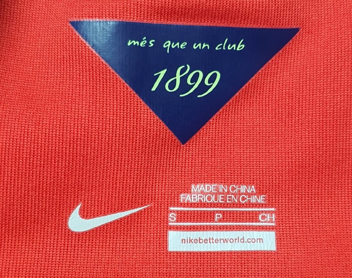 (새상품) 나이키 바르셀로나 트랙탑 져지 자켓 90 상품이미지3