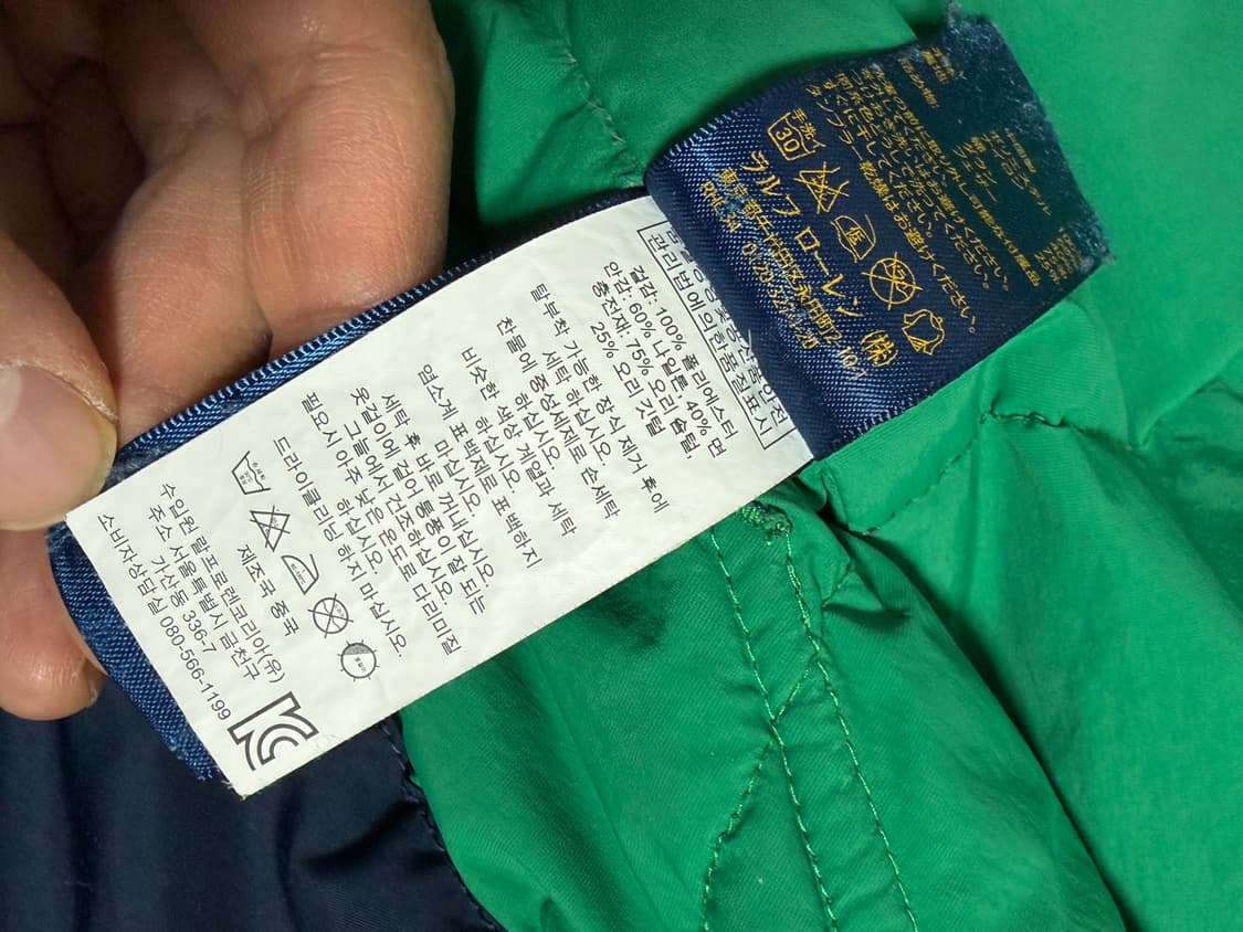 폴로 랄프로렌 남성 패딩 조끼 L (105-110) 상품이미지4