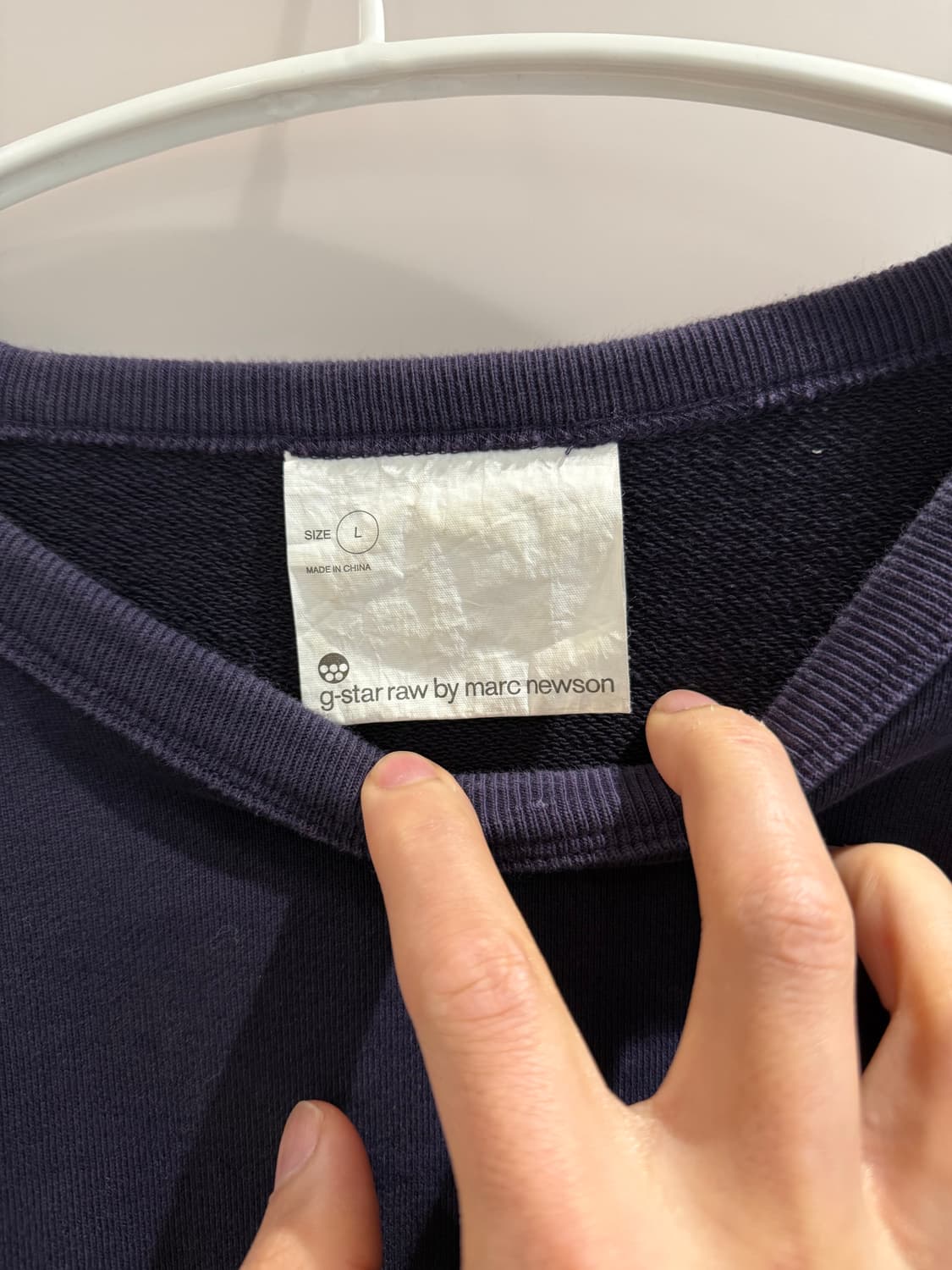 지스타로우 x 마크뉴슨 맨투맨 L 상품이미지2