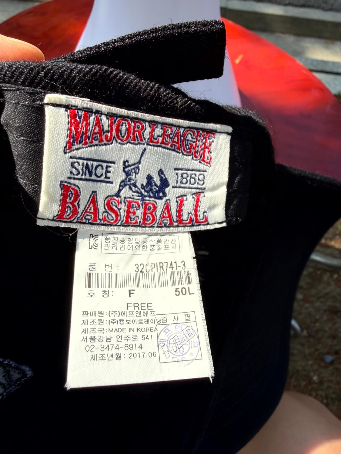 MLB NY Yankees All Black Ball Cap 상품이미지5