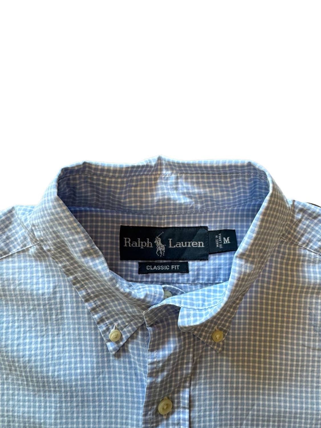 PRL button down gingham check shirts 상품이미지4