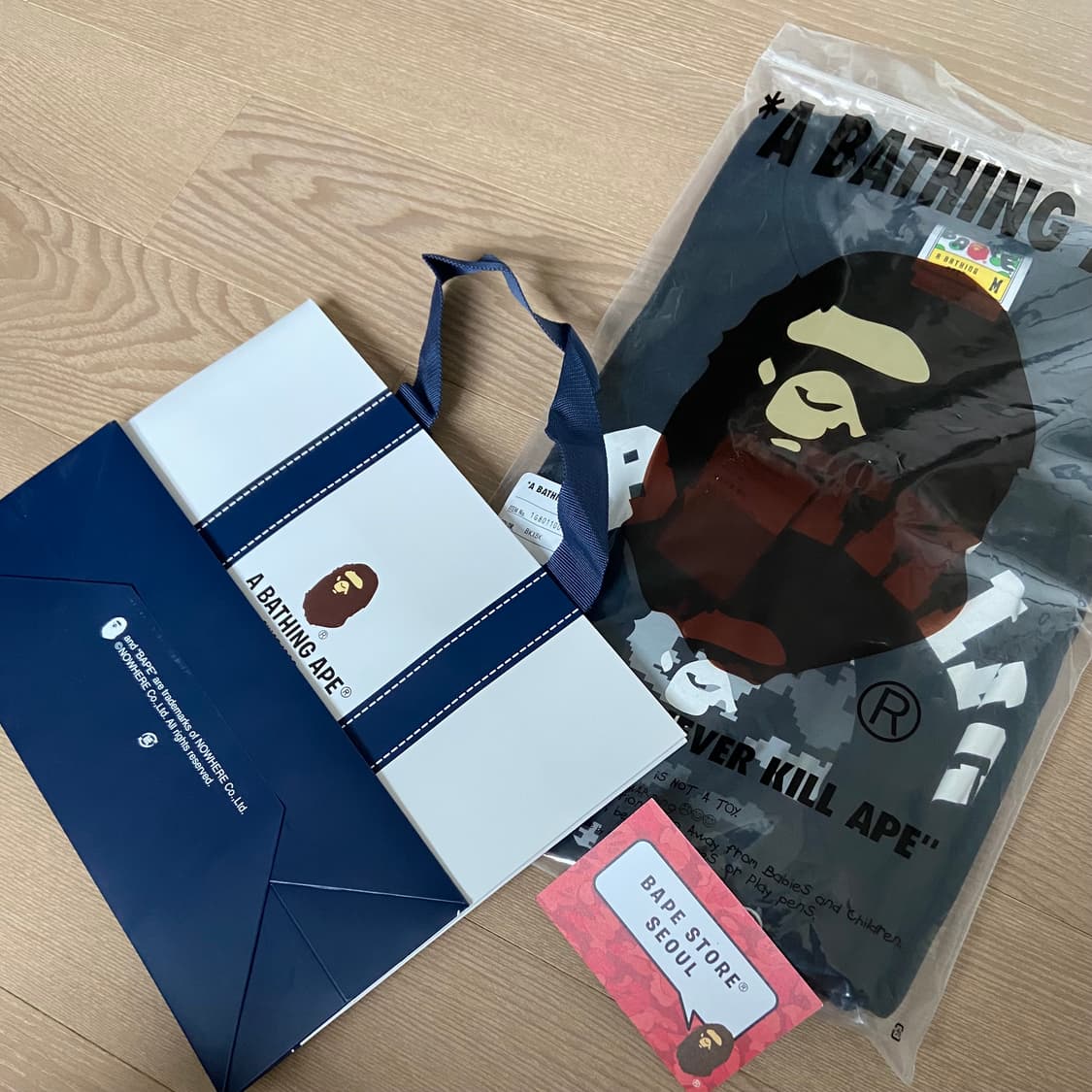 디지털 카모 컬리지 티 상품이미지1