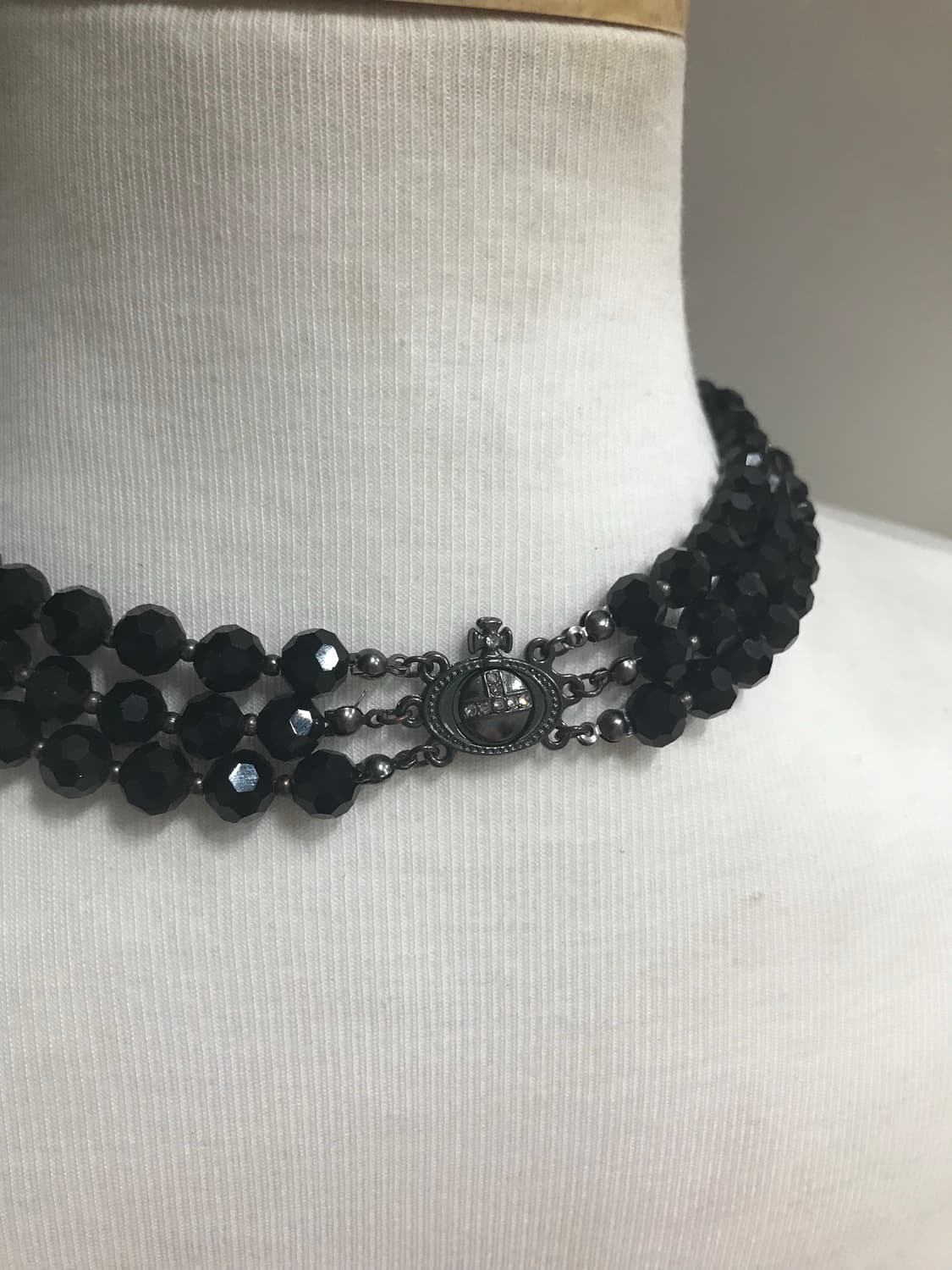 Vivienne Westwood three row orb necklace 상품이미지6