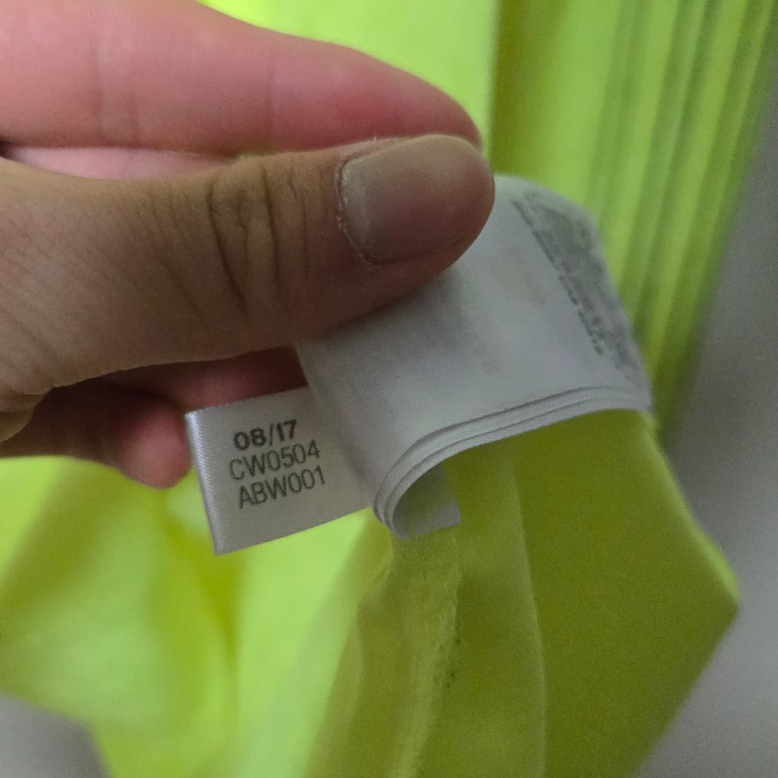 알렉산더왕X아디다스 네온 슬리브 져지 / 남성 긴팔티셔츠 / 남성 롱슬리 상품이미지5