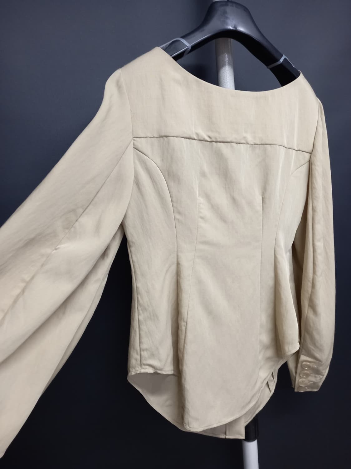 새 아키라나카 춘하추 레이온 긴팔블라우스 55.44 상품이미지8