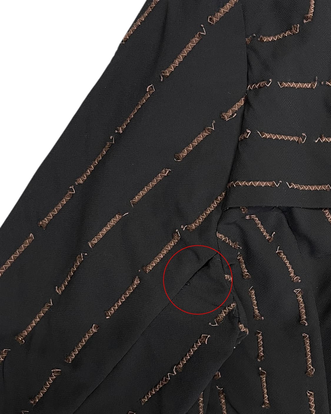 요시키 히시누마 디컨스트럭티드 스티치 트렌치 코트 상품이미지8