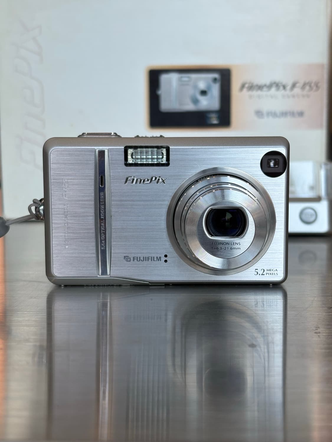 풀박/크래들/xd카드1GB)후지필름 파인픽스 F455 실버 빈티지디카 상품이미지1
