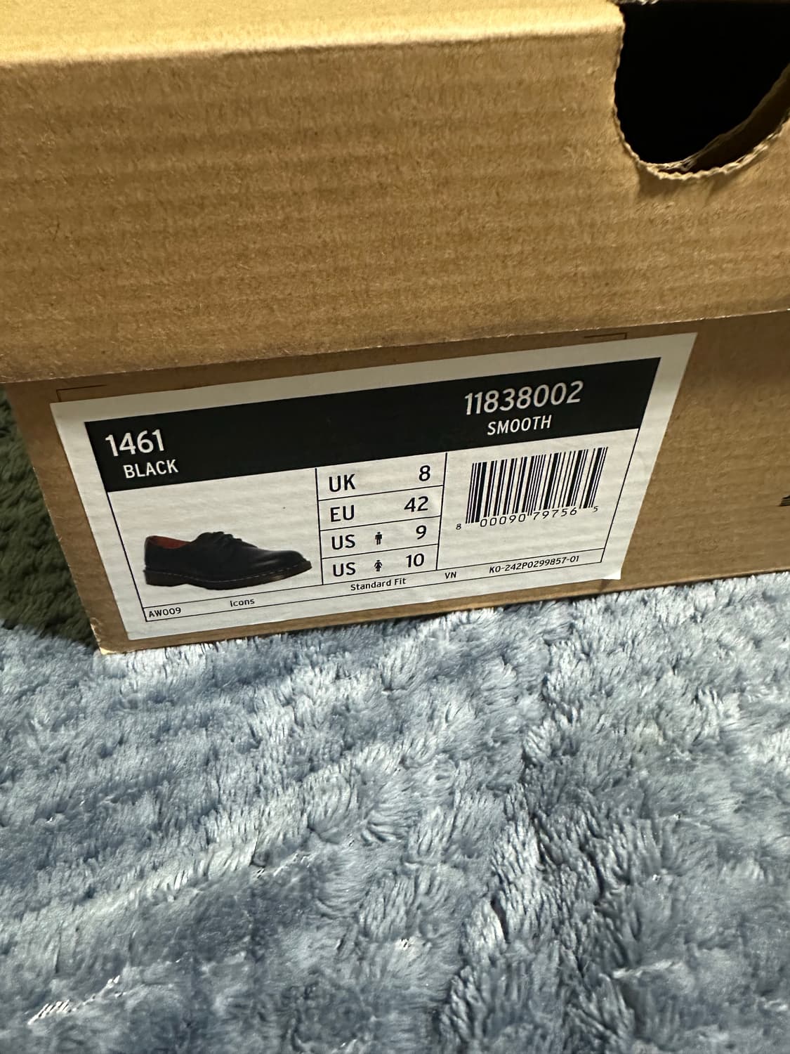 (270,uk8) 닥터마틴 1461 스무스 상품이미지5