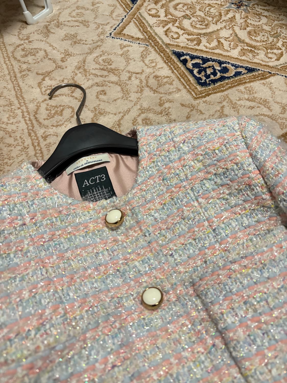 쎄모먼 액트3 트위드 자켓 상품이미지7