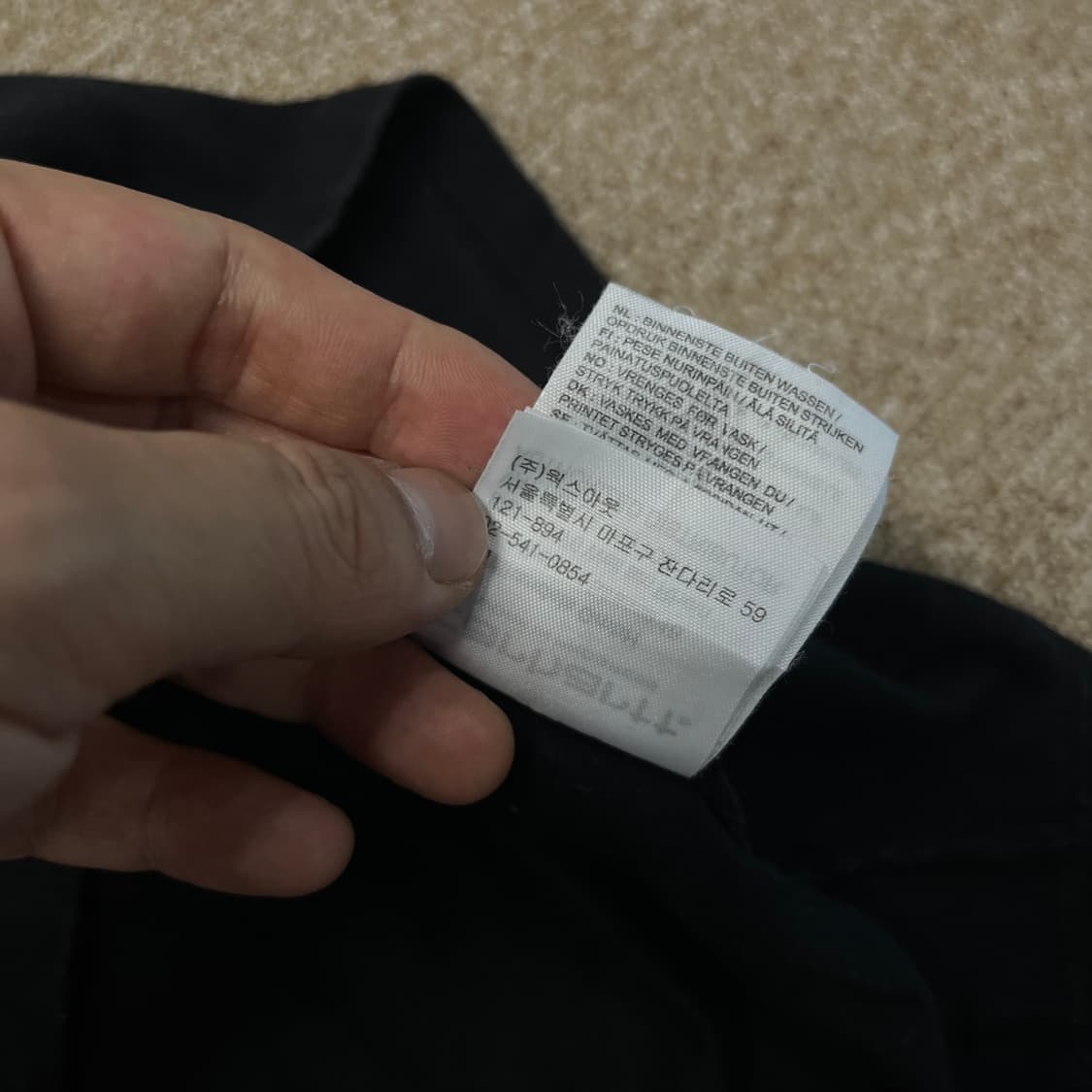 칼하트wip 포켓 반팔 상품이미지6