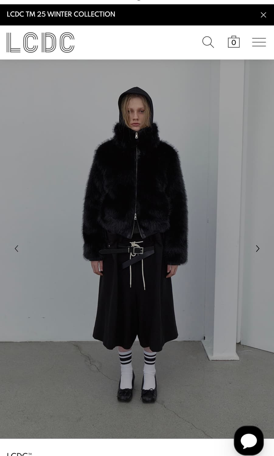  LCDC NEW FUR ZIP-UP JACKET (BLACK) 상품이미지3