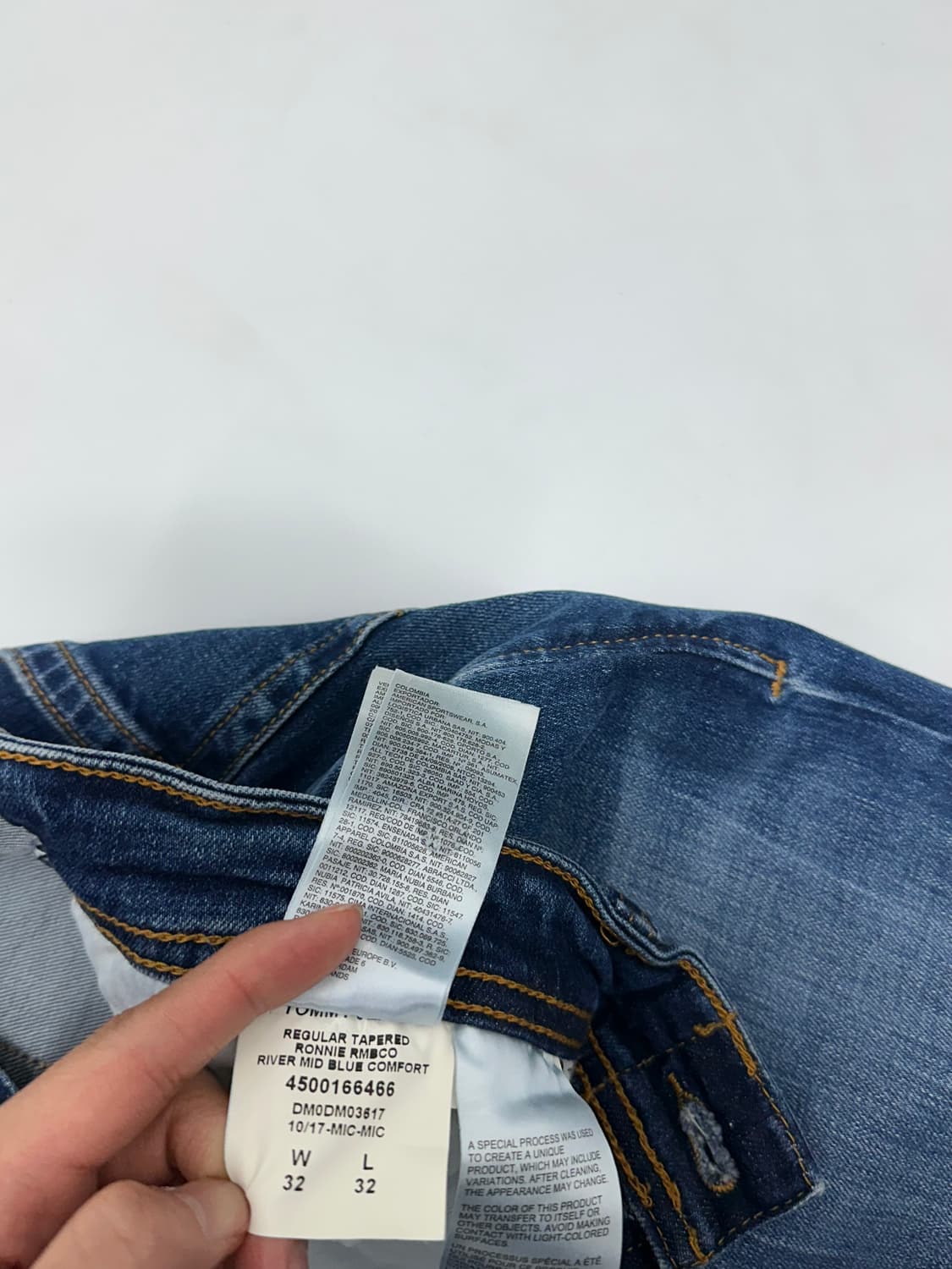 타미힐피거 타미진스 테이퍼드핏 데님 팬츠 남자 청바지 상품이미지10