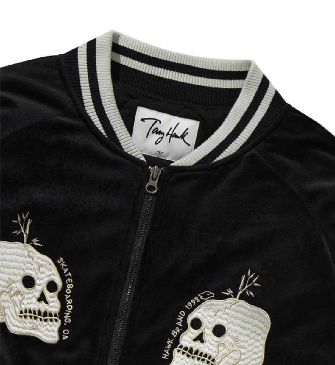 토니호크 토니비 벨루어 수베니어 자켓 블랙   상품이미지4