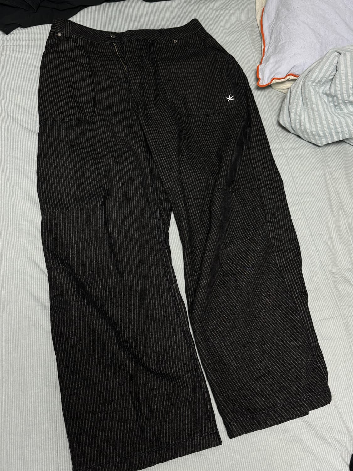 더콜디스트모먼트 TCM starfish pin stripe pants 상품이미지2