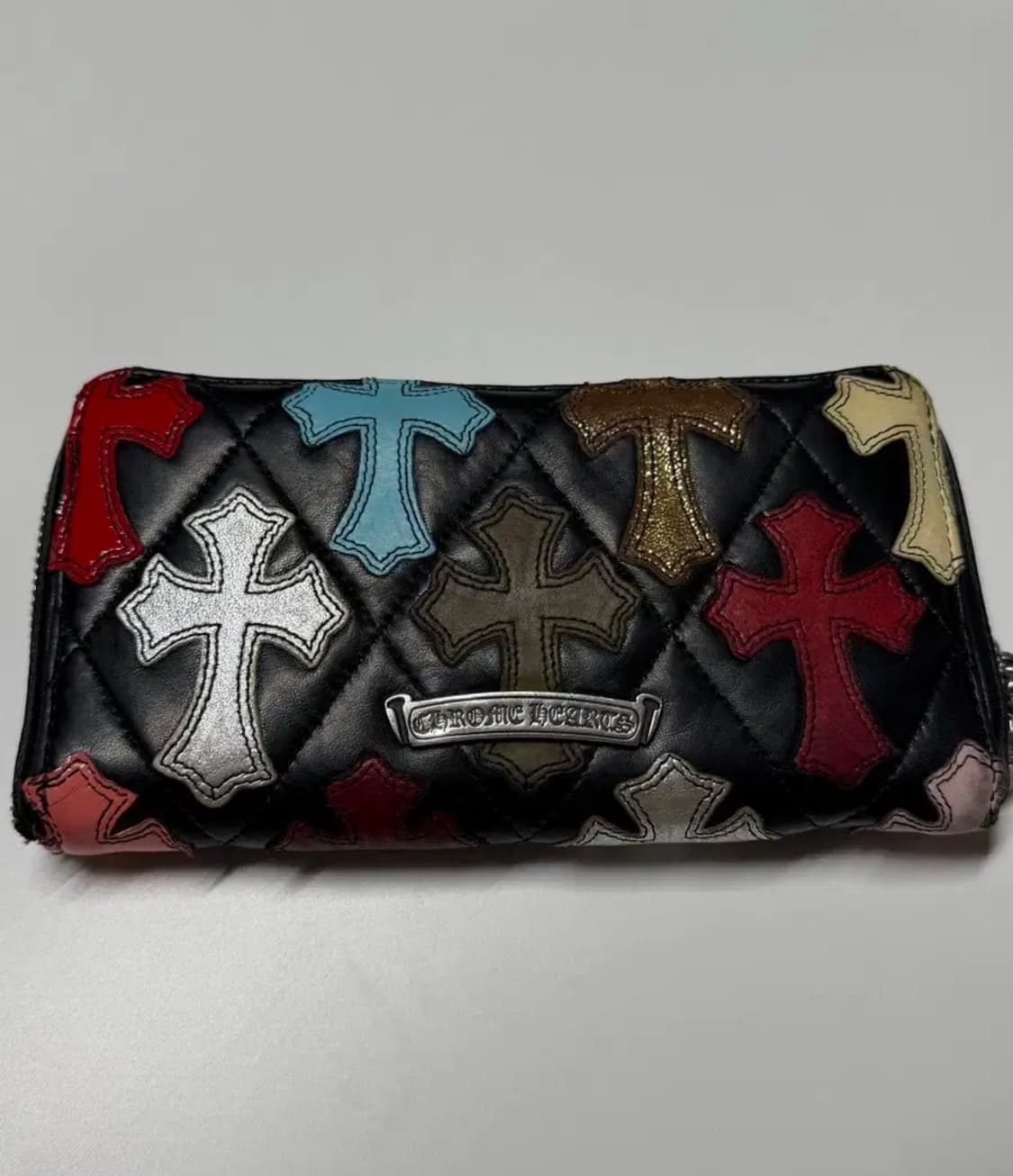 크롬하츠 패치 장지갑 상품이미지1