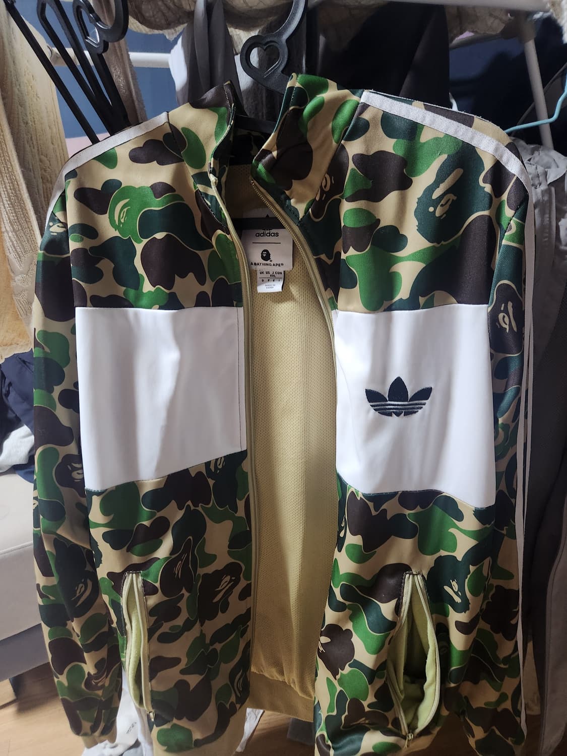 베이프 아디다스 콜라보 져지 팝니다 상품이미지2