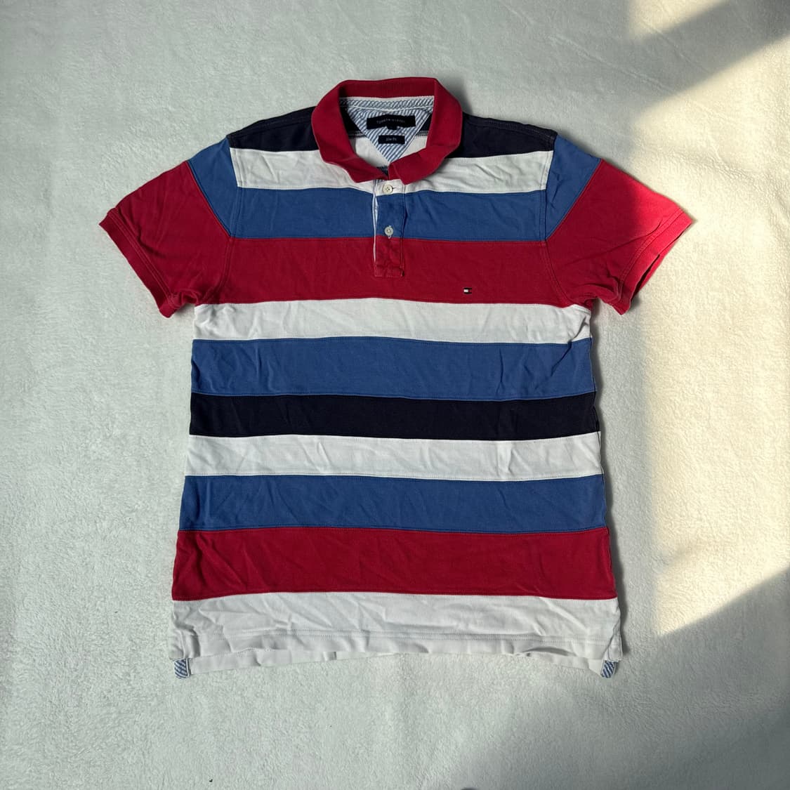 L 타미힐피거 슬림핏 스프라이트 반팔티 0305T 상품이미지1