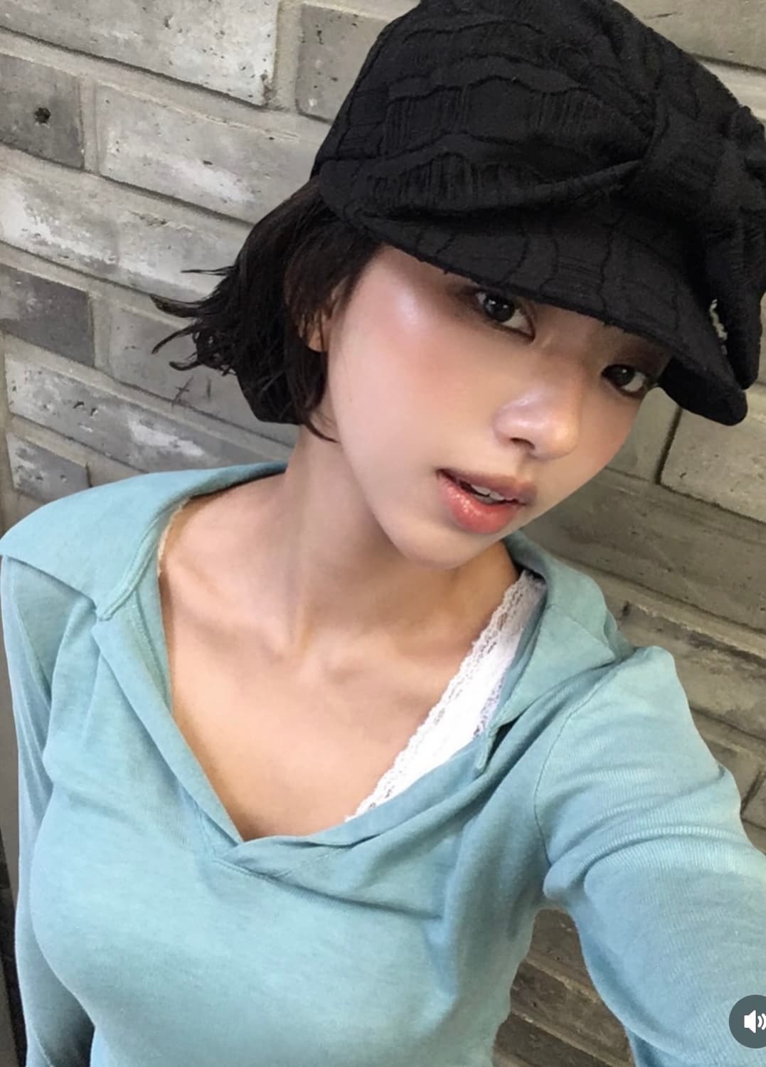 크랭크 시어 카라 탑 상품이미지2