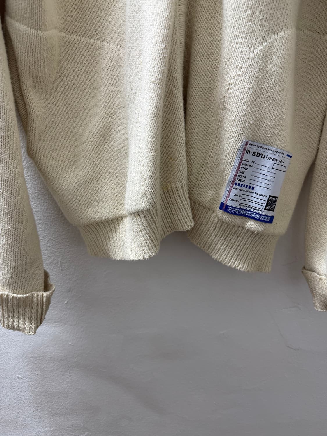 미하라야스히로 니트집업 상품이미지5