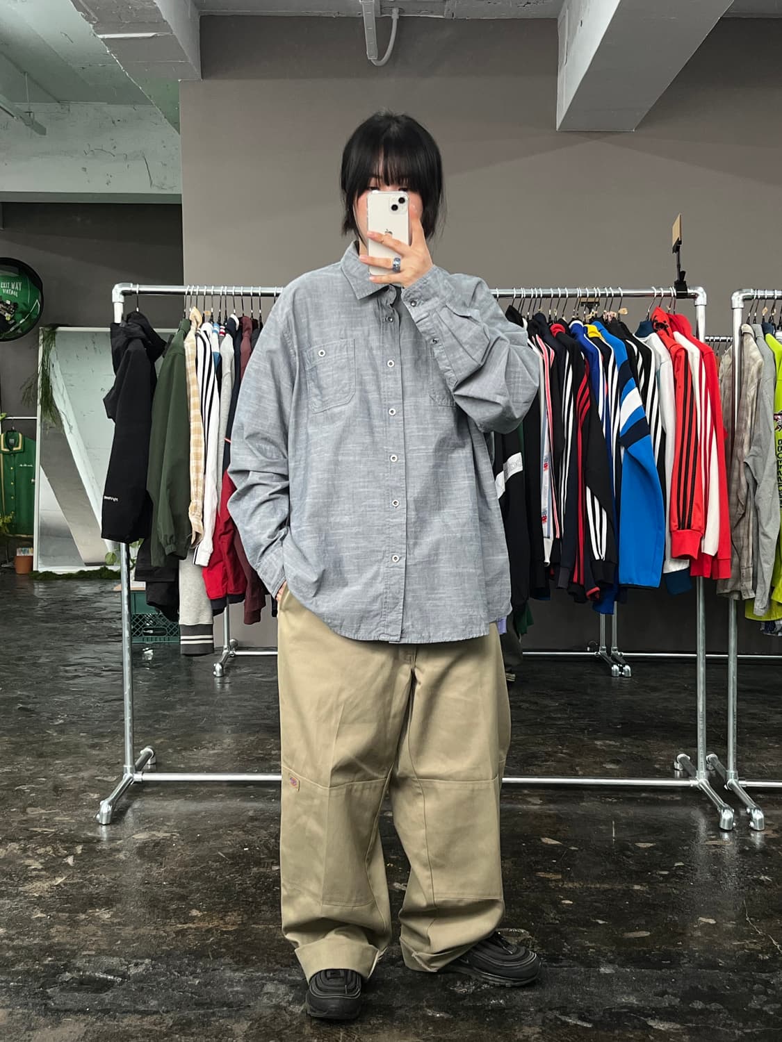 랭글러 코튼 셔츠  상품이미지1