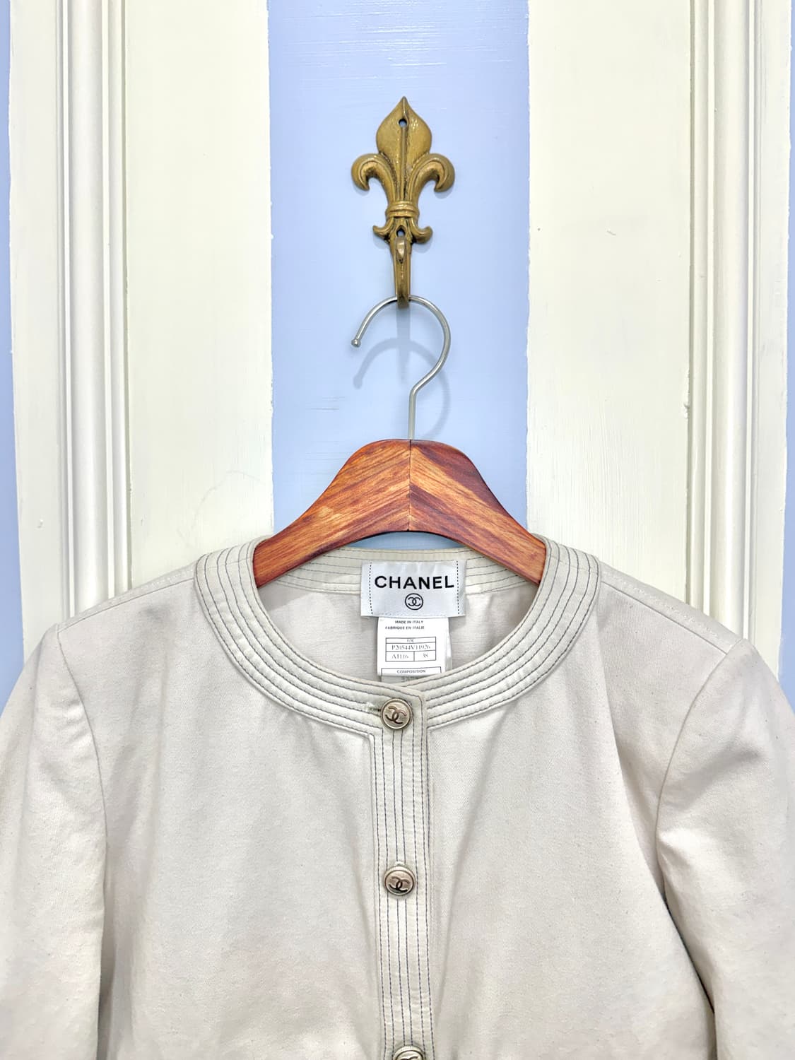 샤넬 스티치 데님자켓 / 2003 크루즈 컬렉션 상품이미지2